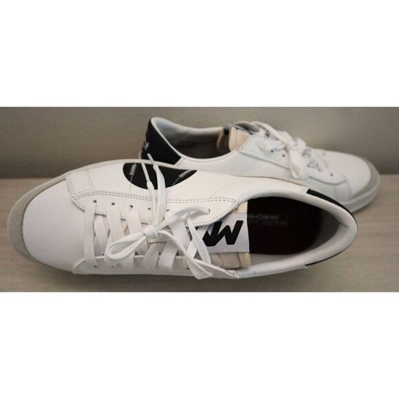 Skechers Mark Nason Men Sz 11 White Leather New Wave Cup The Volley Sneakers - Picture 11 of 11